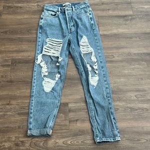 Pacsun Ultra High Rise Slim jeans.